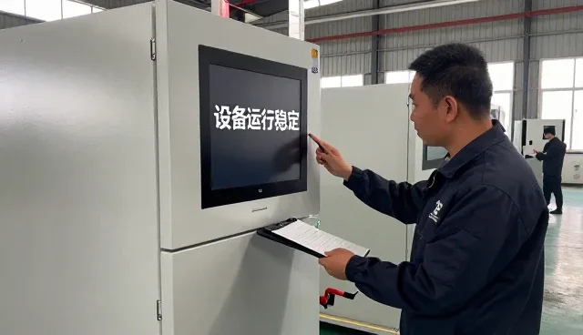 昆山广欣琪机电设备有限公司展示安装调试应用成果